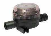 Fresh Water Pump Inlet Strainer - 19mm (3/4") Hose Protects all electric diaphragm pumps - Flojet 01740000