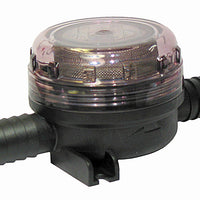 Pump Inlet Strainer - 19mm (3/4") Hose Protects all electric diaphragm pumps - Flojet 01720000