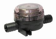 Fresh Water Pump Inlet Strainer - 19mm (3/4") Hose Protects all electric diaphragm pumps  (Flojet 01740000)