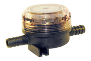 Fresh Water Pump Inlet Strainer - 15mm (1/2") Hose Protects all electric diaphragm fresh water pumps - Flojet 01740002