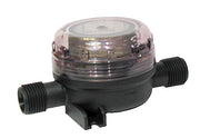 Fresh Water Pump Inlet Strainer - Threaded Protects all electric diaphragm fresh water pumps - Jabsco 46400-0004