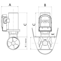 Electric Tunnel Thruster CT 225 by Lalizas