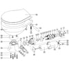 Repair kit for the electric toilets LT by Lalizas