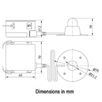 LALIZAS LRL External & Internal Liferaft Light, SOLAS/MED/USCG by Lalizas