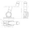 MICRO LED Pole Light by Lalizas