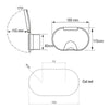 Cases with Water Inlet/Outlet with Lid by Lalizas