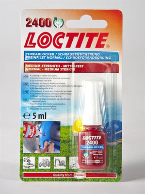 Loctite 2400 Medium Strength Threadlocker- 5ml