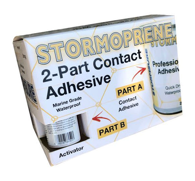 Stormoprene 2-Part Contact Adhesive 250ml -Works on Hypalon