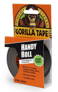 Gorilla Tape Black Handy Roll 9m