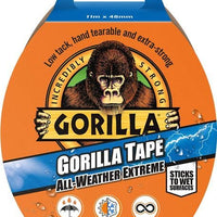 Gorilla Tape All-Weather Extreme- 11m sticks to wet surfaces