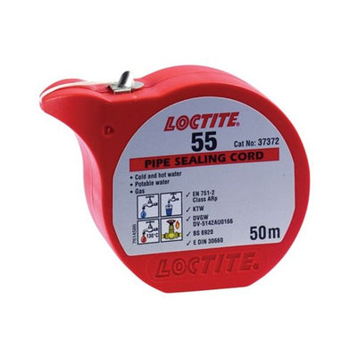 Loctite 55 Pipe Sealing Cord Pot 50m (Each)
