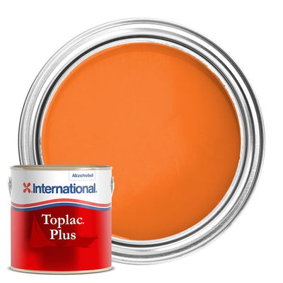 International Toplac Plus Topcoat Paint Rescue Orange YLK265/750AA