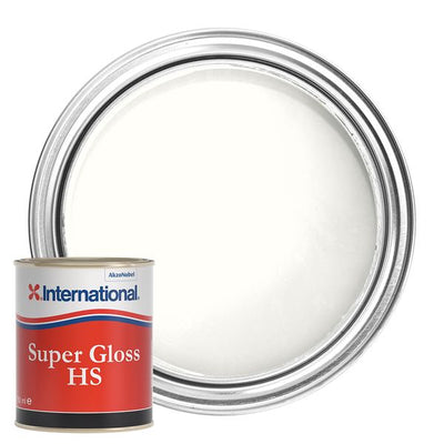 International Super Gloss HS Topcoat White 750ml YFA100/750UK