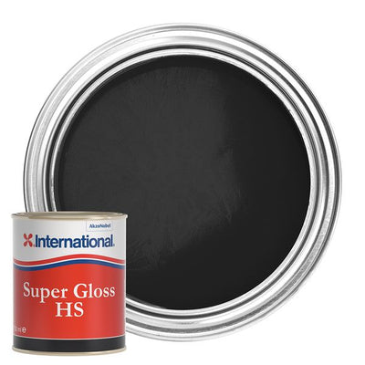 International Super Gloss HS Topcoat Black 750ml YFA190/750UK