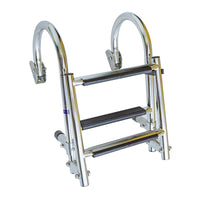 Folding Ladder, Stainless Steel 316 by Lalizas