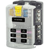 ST Blade Fuse Block - 6 Circuits with Negative Bus and Cover