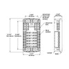 ST Blade Fuse Block - 12 Circuits with Negative Bus
