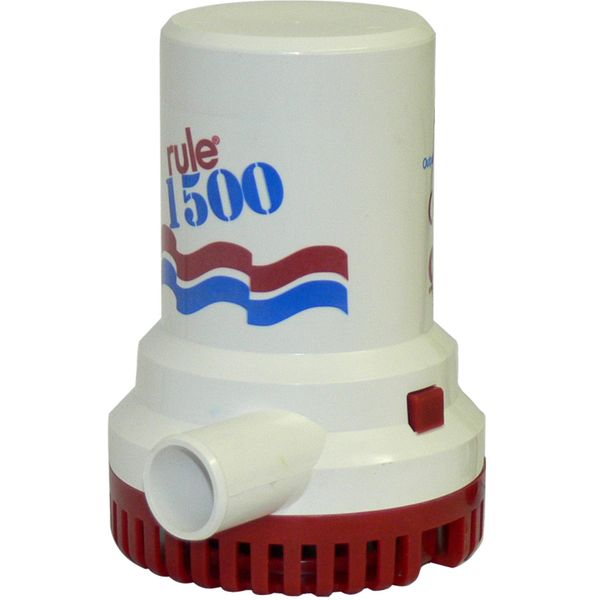 Rule 02 1500 Submersible Bilge Pump 12V (750mm Cable) 2