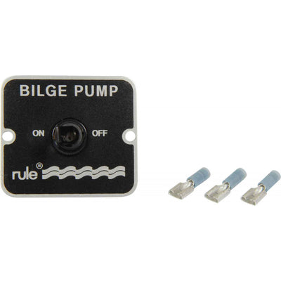 Jabsco Rule 2 Way Bilge Pump Switch Panel (12/24V)  504191 - ChasNewensMarine