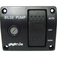 Jabsco Rule 3 Way Bilge Pump Switch Panel (12V)  504192 - ChasNewensMarine