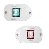 FOS LED 12 Set Port & Starboard Light side recessed mount 112.5o by Lalizas