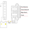 ST Blade Compact Fuse Blocks - 4 Circuits