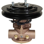 Jabsco 50580-2201 Bronze Clutched Pump (12V / 1" BSP / 16mm Pulley)  505232 - ChasNewensMarine