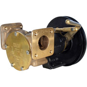 Jabsco 51220-0011 Bronze Clutch Pump (Manual / 1-1/2" Flange)  JAB-51220-0011 - ChasNewensMarine