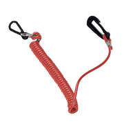 Kill Switch Key with Coil Lanyard, various outboards, by Lalizas