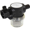 SHURflo Swivel Nut Water Strainer for Pumps (13mm Barb / 50 Mesh)  509614 - ChasNewensMarine