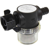 SHURflo Swivel Nut Water Strainer for Pumps (13mm Barb / 50 Mesh)  509614 - ChasNewensMarine