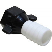 SHURflo Straight Wing Nut Fitting 1/2" NPT Female to 19mm ID Hose  509923 - ChasNewensMarine
