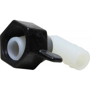 SHURflo 90 Degree Wing Nut Fitting 1/2" NPT Female to 13mm ID Hose  509925 - ChasNewensMarine