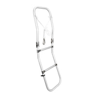 Aluminium, folding ladder for inflatable boats, 3 steps, 240x1020mm by Lalizas