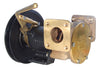 1½" bronze pump, 200-size, foot mounted with flanged ports Manual clutch with 1A / 1B pulley - Jabsco 51220-0011