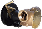 2" bronze pump, 270-size, foot mounted with BSP threaded ports Manual clutch with 1A / 1B pulley - Jabsco 51270-2011