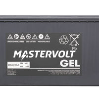Mastervolt 12 Volt Gel Battery (200Ah) - ChasNewensMarine