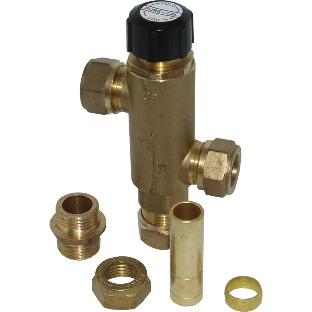 Hotpot Calorifier Thermostatic Mixing Valve (15mm Fittings) 520955 |  ChasNewensMarine