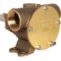 1½" bronze pump, 200-size, foot-mounted with BSP threaded ports  - Jabsco 52200-2011