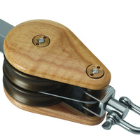 BARTON 60mm Double SWIVEL & Becket - ChasNewensMarine