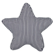 Stripy Star-shaped Cushion