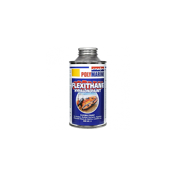 Flexithane Hypalon Paint - 500ml Red