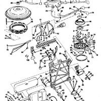 Evinrude Johnson OMC Engine Part SPARK PLUG LEAD  0580761 580761