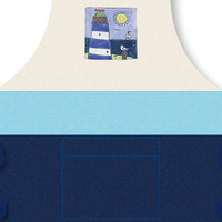 Apron with Lighthouse Detail