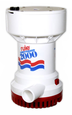 Rule Fully Automatic 2000 Submersible. Submersible pump 12 volt DC. - Rule 53S