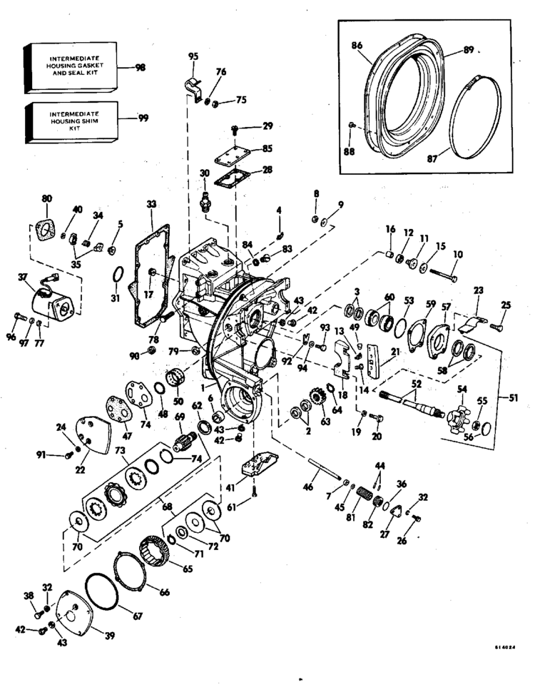 Evinrude Johnson OMC  Cobra Engine Part Seal * 0981195 981195