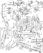 Evinrude Johnson OMC  Cobra Engine Part O-Ring  0909694 909694