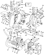 Evinrude Johnson OMC  Cobra Engine Part Cover  0983897 983897 - ChasNewensMarine