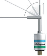 Lift n Lay Heavy Duty S/S Whip 0.9m, SS Bracket, 3dB, SO239