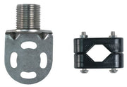 Rail / Bulkhead Mount 1"-14 ,S/S 22/25mm Rail Square &  Flat
